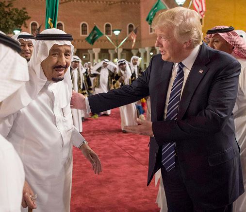 Donald trump, arabia saudita, cumbre con paises del golfo, riad, golfo persico, catar