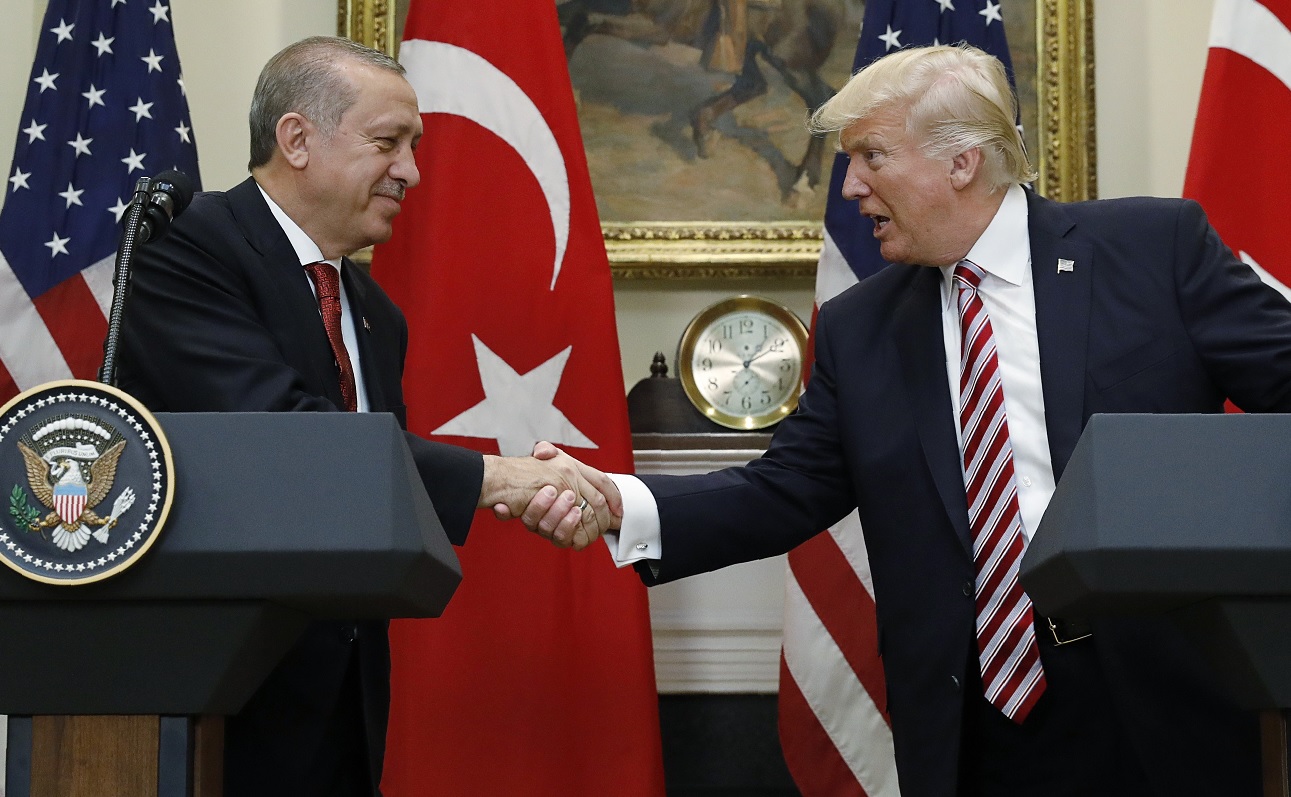 Los presidentes Recep Tayyip Erdogan y Donald Trump (Reuters)