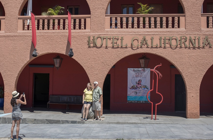 Hotel California, canciones, Eagles, portal TMZ, espectáculos, Todos Santos, Baja California,