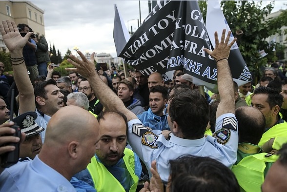 Grecia, deuda, economía, protestas, seguridad, austeridad,