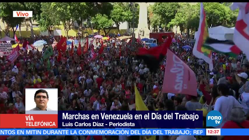 periodista, Luis Carlos Díaz, marchas, Venezuela