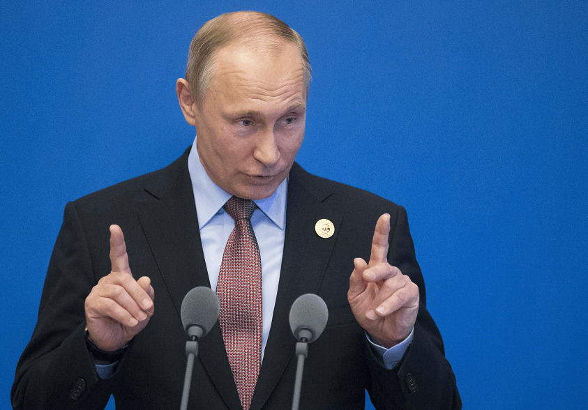 Vladimir Putin presidente de Rusia