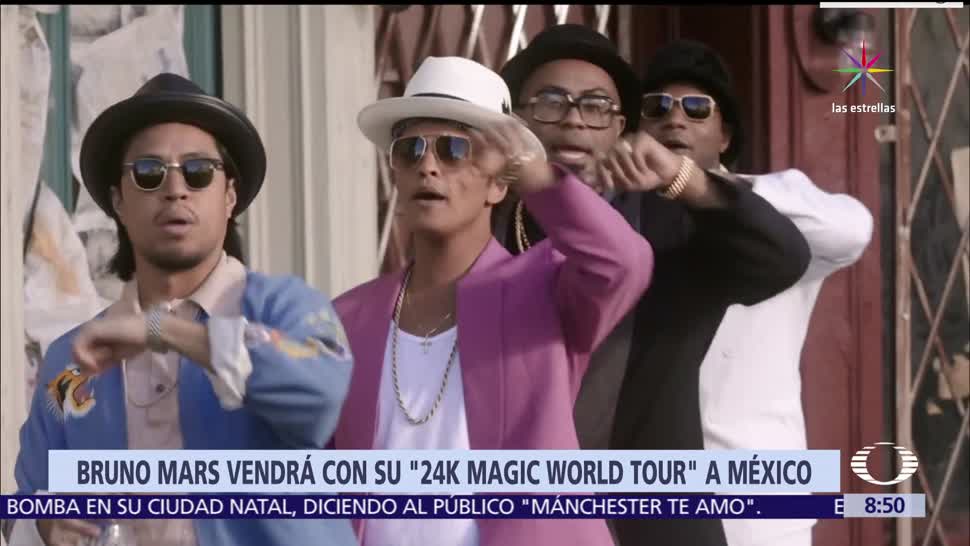 Bruno Mars, Magic World Tour, Ciudad de México, Monterrey, Guadalajara,