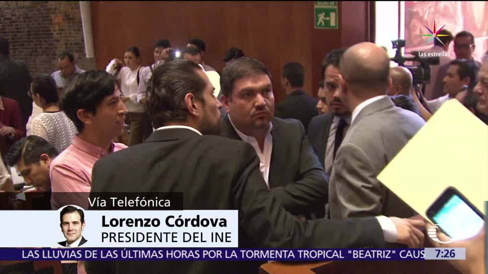 Lorenzo Córdova, las elecciones, 4 de junio, Instituto Nacional Electoral