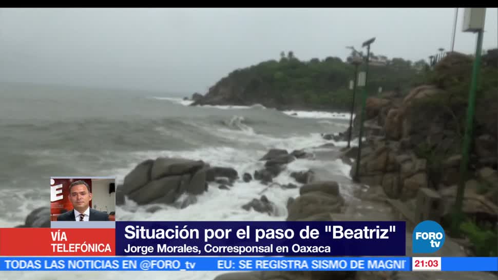 noticias, forotv, Oaxaca, alerta, tras el paso, Beatriz