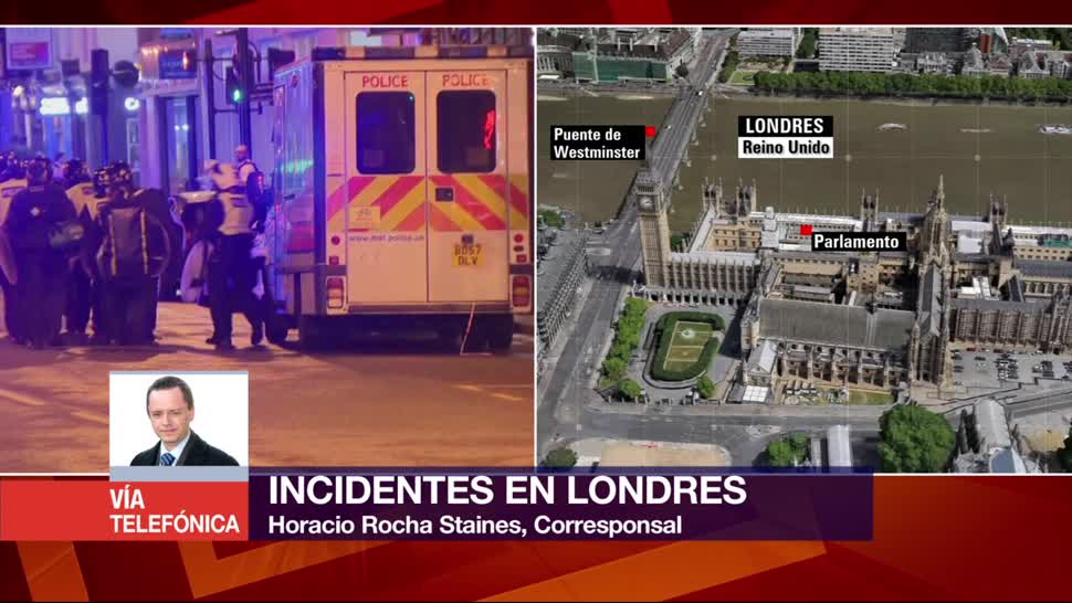 Policía, Londres, atiende, tres incidentes, atentados, ataques