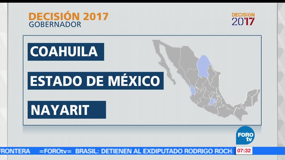 elecciones, Coahuila, Edomex, Nayarit, Veracruz, gobernador