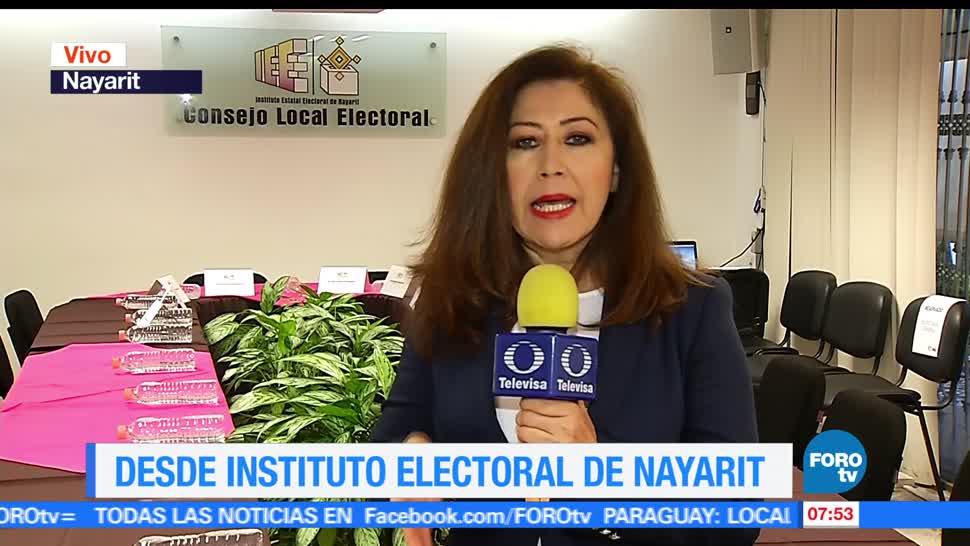 Instituto Electoral, Nayarit, jornada electoral, gobernador