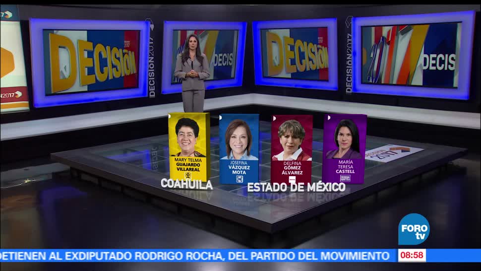 21 candidatos, gubernaturas, Coahuila, Edomex, Nayarit, mujeres