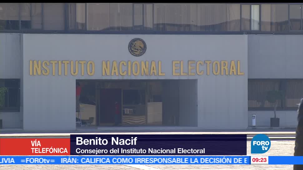 Benito Nacif, consejero, Instituto Nacional Electoral, voto, Estado de México