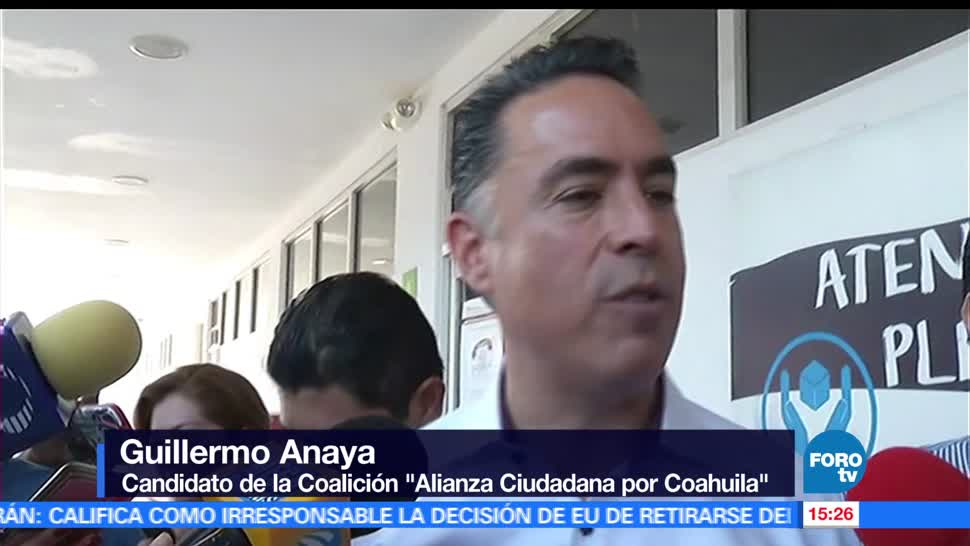 noticias, forotv, candidatos, gubernatura, Coahuila, emiten su voto