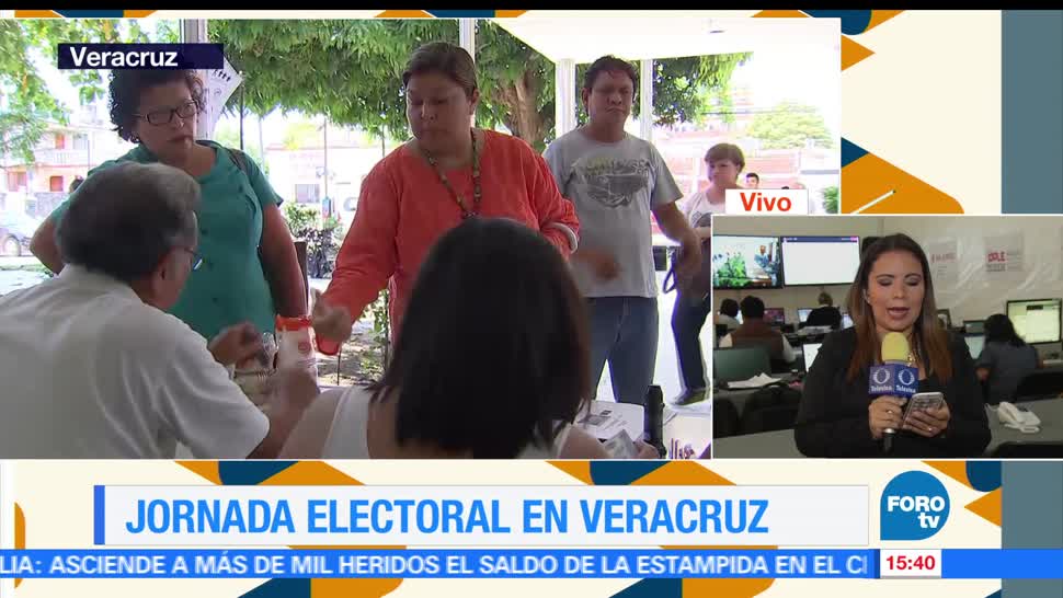 noticias, forotv, Transcurre, tranquilidad, elecciones, Veracruz