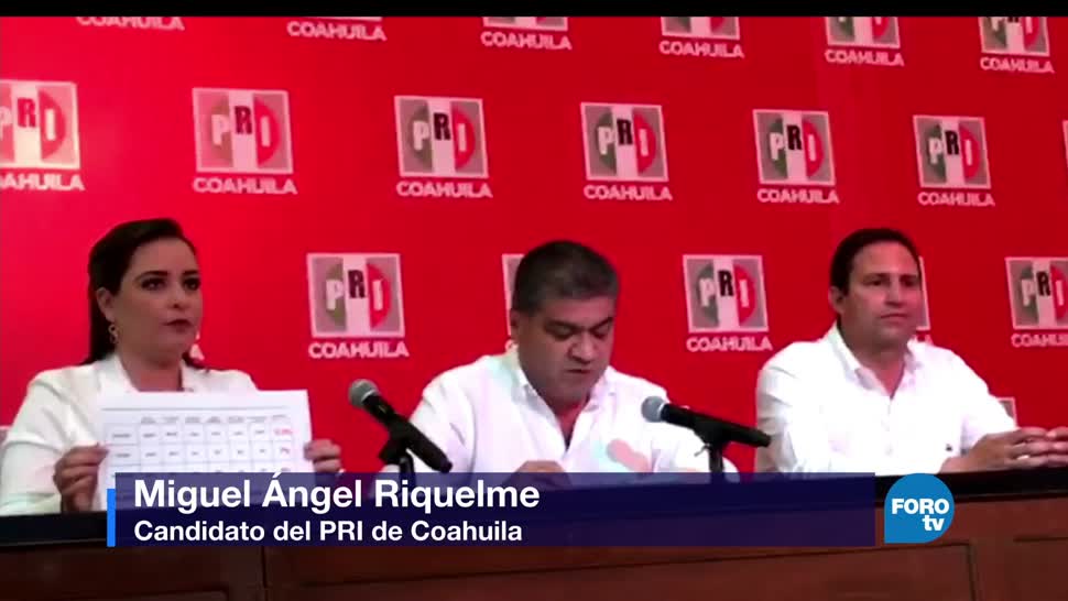 Candidato del PRI, declara ganador, Coahuila, Miguel Ángel Riquelme