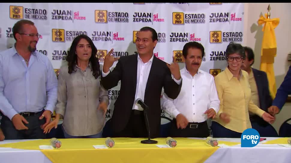 Juan Zepeda, esperar resultados, oficiales, candidato del PRD