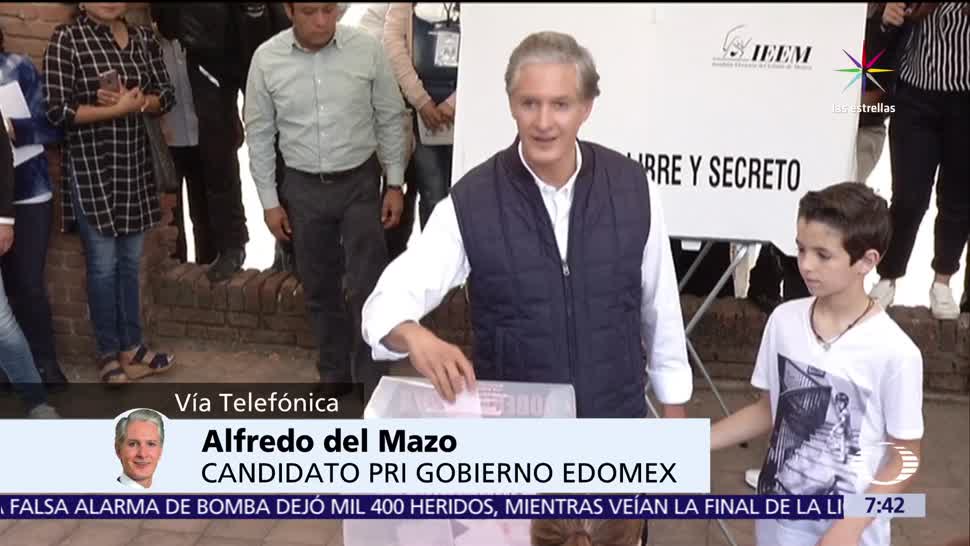 noticias, televisa, Alfredo del Mazo, candidato, PRI, Edomex