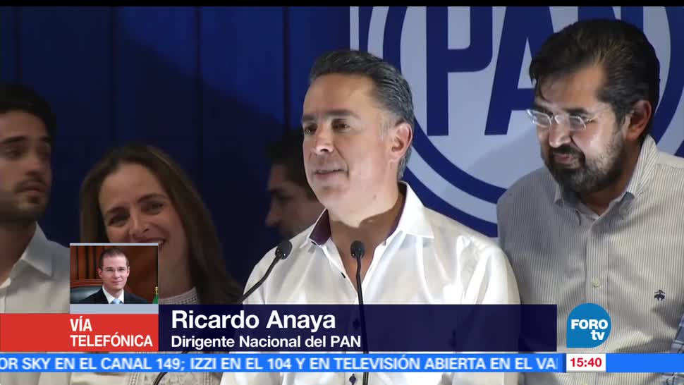 Ricardo Anaya, líder nacional del PAN
