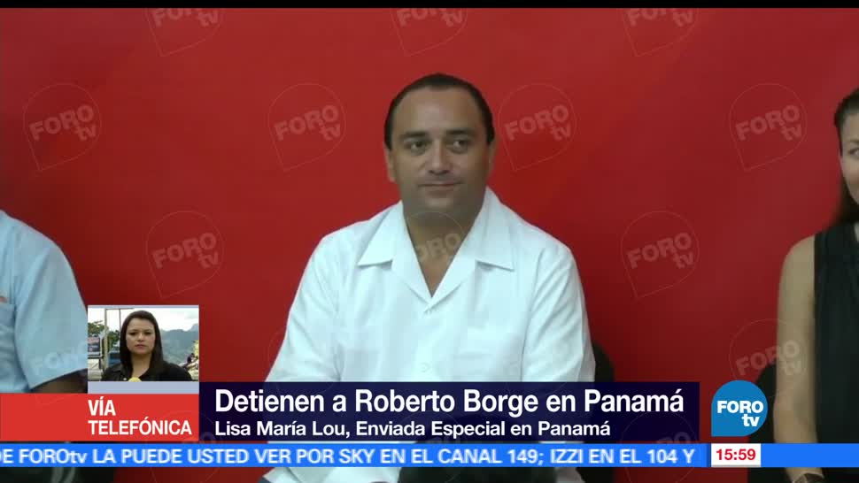 Roberto Borge, ex gobernador de Quintana Roo, Tribunales, Panamá