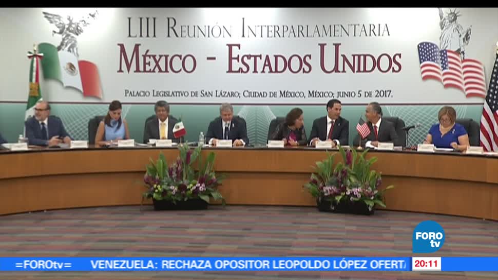 noticias, forotv, Reunión, Interparlamentaria, México, Estados Unidos