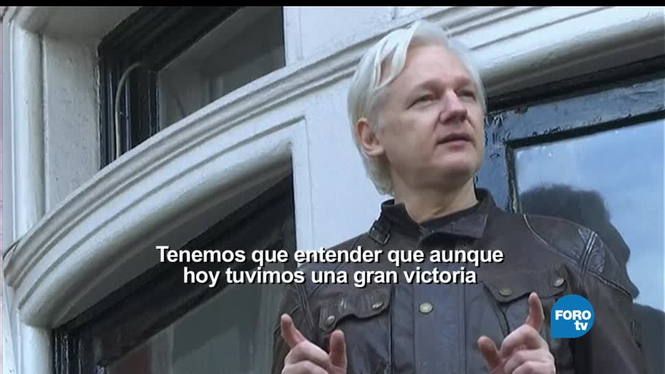 noticias, forotv, WikiLeaks, Assange, libre, fundador de WikiLeaks