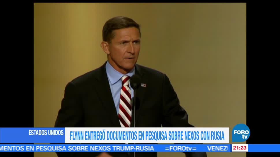 noticias, forotv, Flynn, entrega documentos, caso Rusia, Michael Flynn