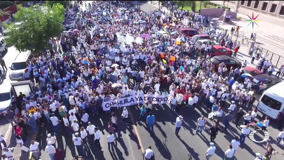 noticias, televisa, PRI y PAN, manifiestan por triunfo, candidatos, Coahuila