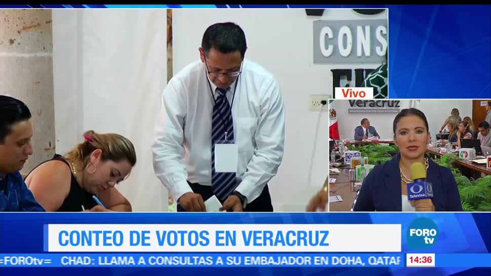 noticias, forotv, Avanza, conteo, actas electorales, Veracruz