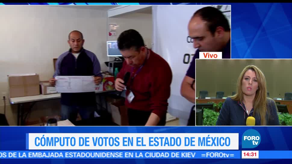 noticias, forotv, IEEM, reporta el 97.9, paquetes computados, Instituto Electoral del Estado de México