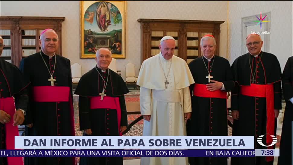 papa Francisco, recibe, obispos, Venezuela, Vaticano
