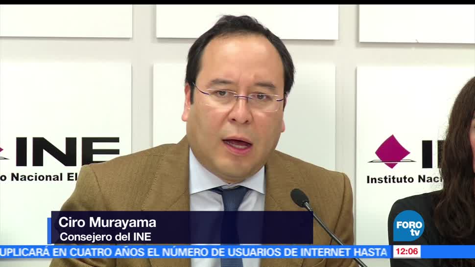 Acusaciones, fraude son falsas, Ciro Murayama, consejero electoral del INE