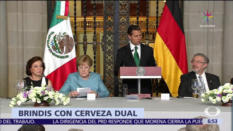 Angela Merkel, Enrique Peña Nieto, cerveza, empresas, mexicana, alemana