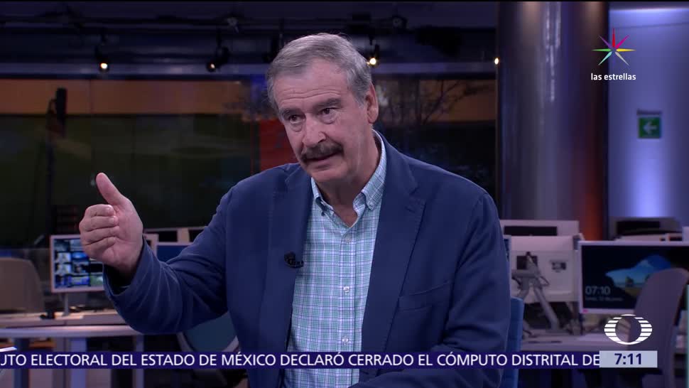 expresidente de México, Vicente Fox, Despierta, Donald Trump, elección del 2018