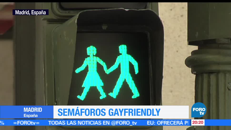 noticias, forotv, Semáforos, Madrid, reconocen, diversidad sexual
