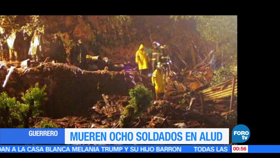 noticias, forotv, Localizan, últimos cuerpos, militares desaparecidos, alud en Guerrero