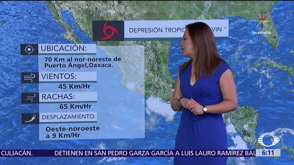 depresión tropical Calvin, Oaxaca, lluvias, Veracruz, Guerrero, Chiapas