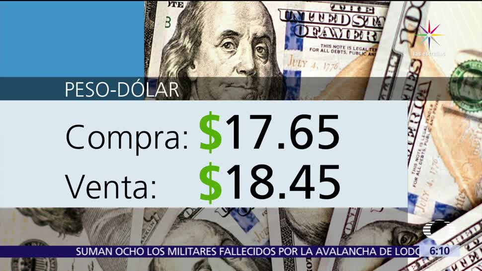 dólar estadounidense, 17.65, casas de cambio, CDMX