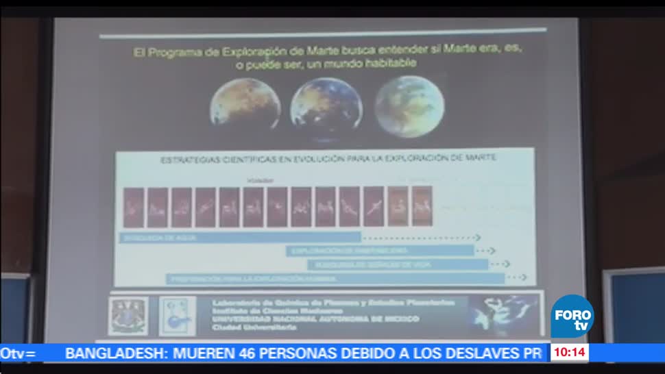 Rafael Navarro, NASA, segunda misión, UNAM, Marte