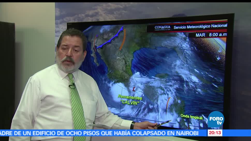 SMN, descarta afectaciones, Calvin, Servicio Meteorológico Nacional