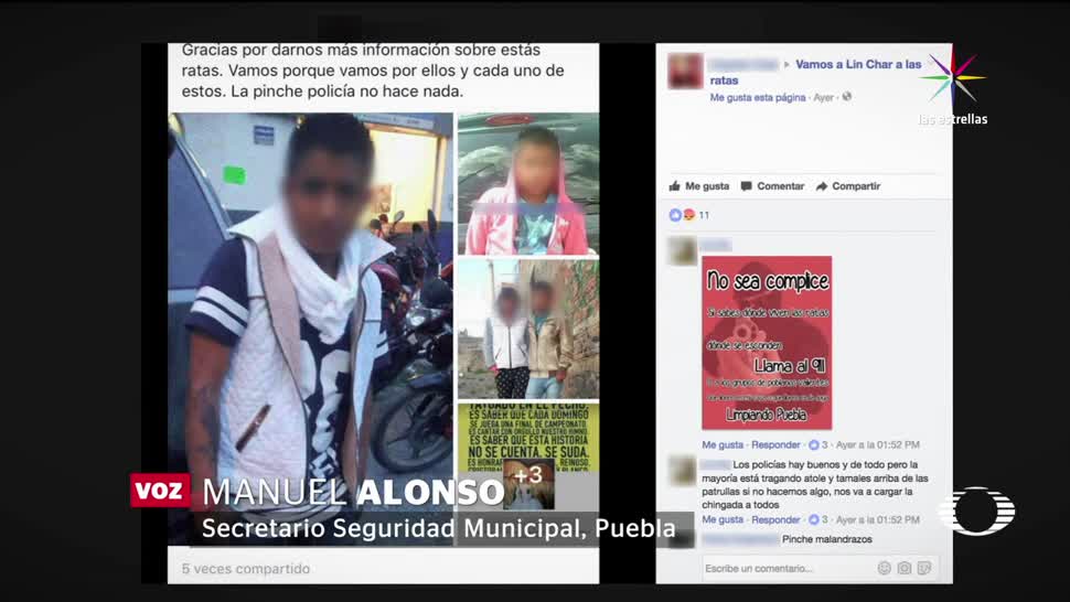 noticias, televisa, Convocan, redes sociales, linchar, ladrón en Puebla