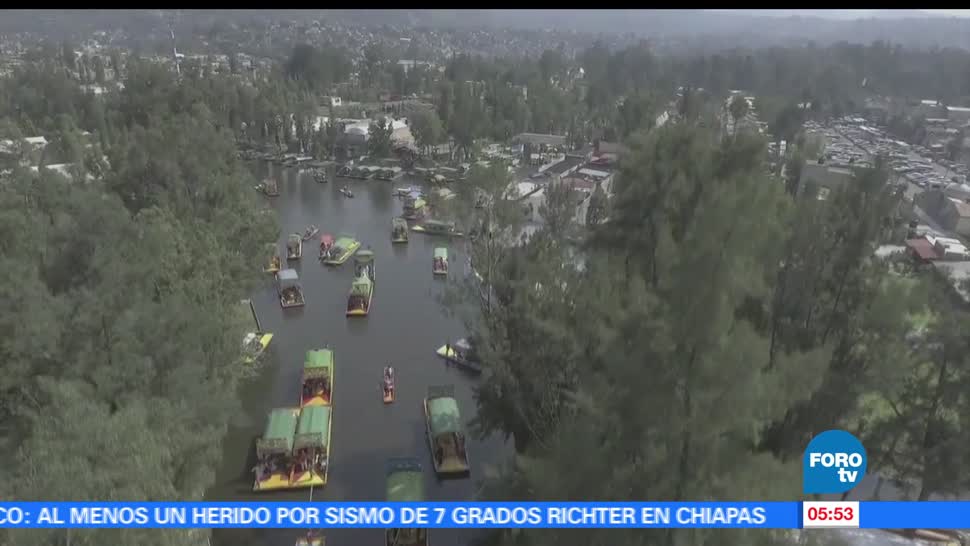 canales de Xochimilco, Xochimilco, crecimiento, mancha urbana