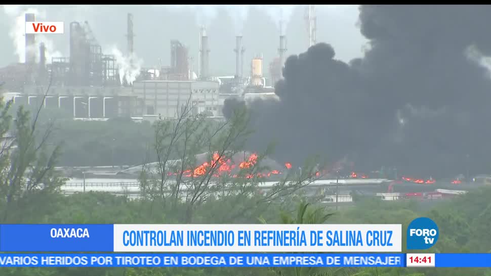 noticias, forotv, Reportan evacuación, 6 colonias, aledañas, refinería de Salina Cruz