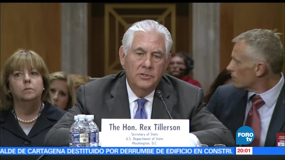 Carteles, mexicanos, tienen, contacto, organizaciones terroristas, Rex Tillerson