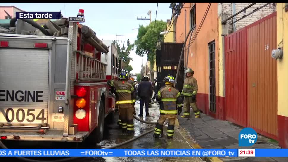 Se incendia, tienda, autoservicio, Xochimilco, ciudad de méxico, bomberos