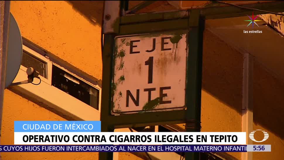Peritos, PGR, policías federales, locales en Tepito, cajas de cigarros