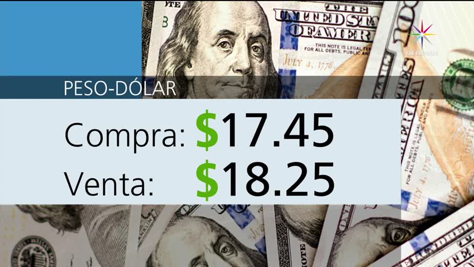 dólar, ventanillas bancarias, Ciudad de México, 17.45