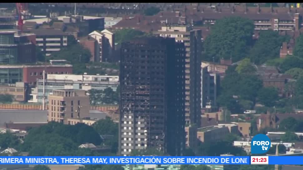 Theresa May, ordena, investigación, incendio, torre Grenfell, Londres