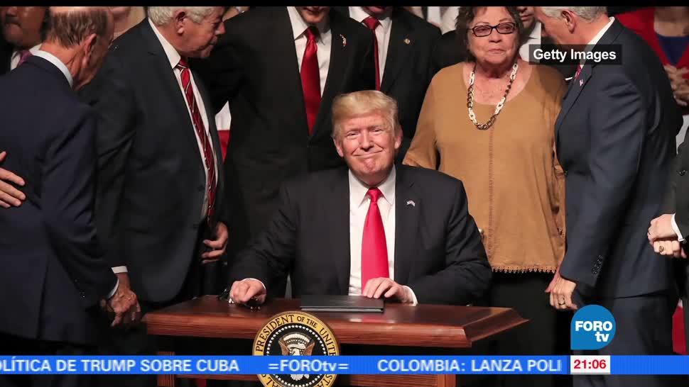 Trump, anuncia, cambios, políticas, hacia, Cuba