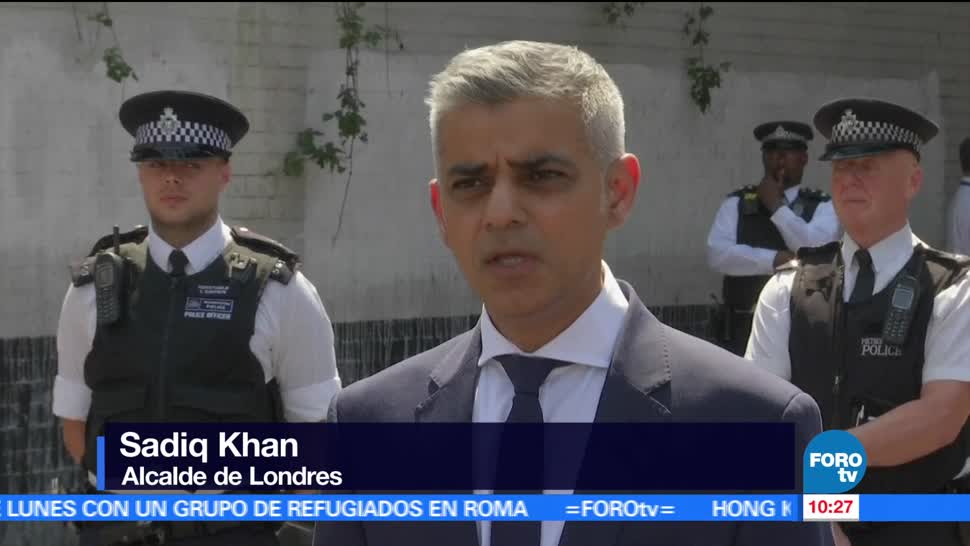 alcalde de Londres, Sadiq Khan, atropellamiento intencional, fieles musulmanes, Londres