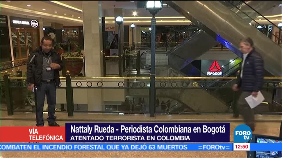 periodista colombiana, Nattaly Rueda, atentado terrorista, Colombia, muertos