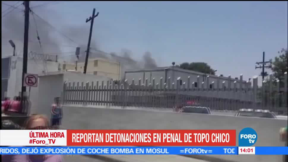 reportan, detonaciones, Penal de Topo Chico, Nuevo León
