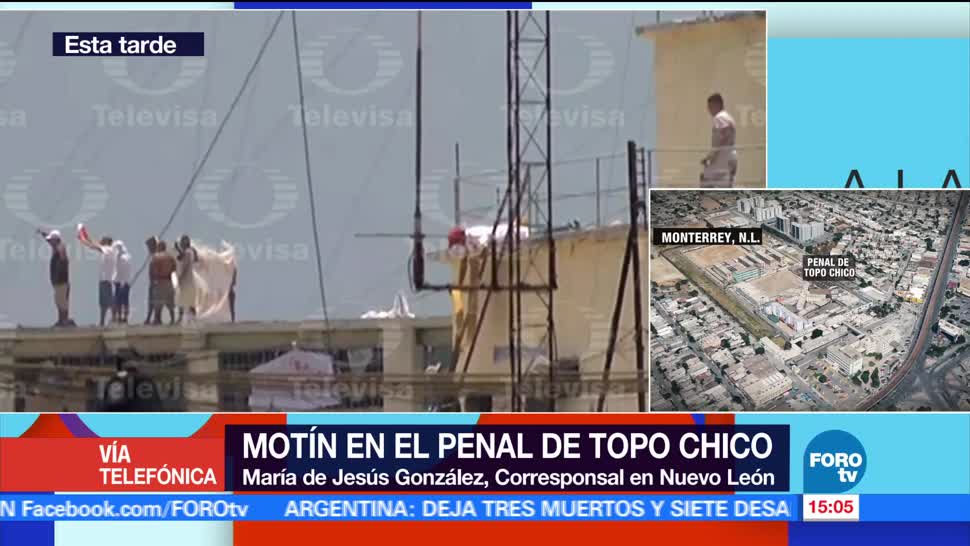 Movilización, motín, penal de Topo Chico, Nuevo León